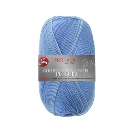 Piz Buin is een prachtig sokkengaren uit de Pro Lana golden socks serie