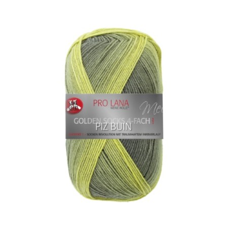 Piz Buin is een prachtig sokkengaren uit de Pro Lana golden socks serie