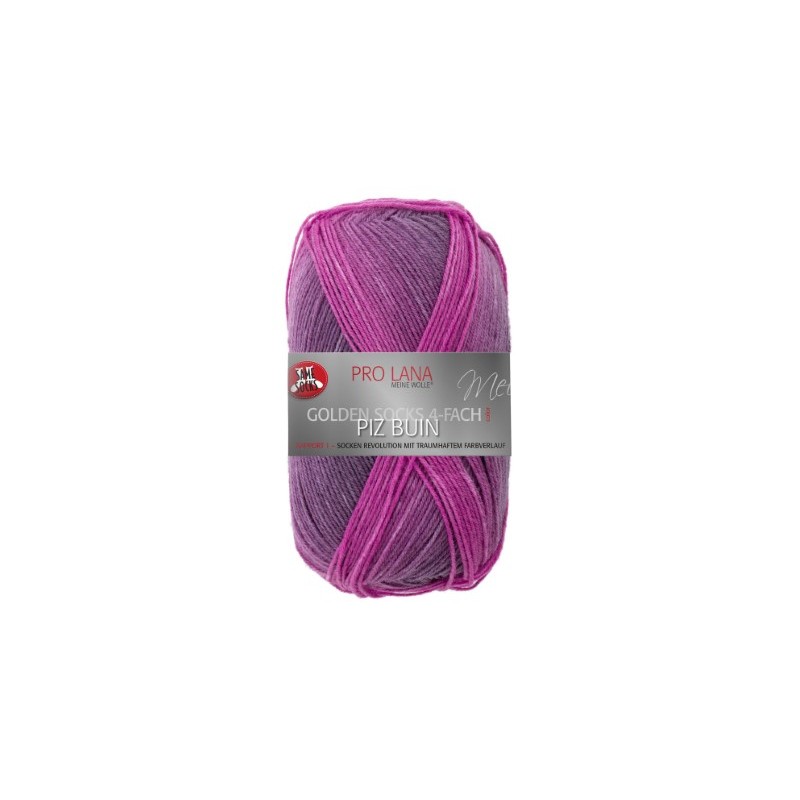 Piz Buin is een prachtig sokkengaren uit de Pro Lana golden socks serie Piz Buin is een prachtig sokkengaren uit de Pro Lana golden socks serie