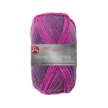 Piz Buin is een prachtig sokkengaren uit de Pro Lana golden socks serie
