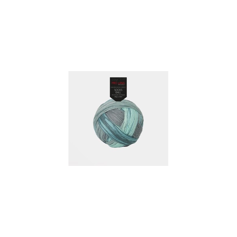 Pro Lana Socks Ball een bol met de hand gewikkeld waardoor knopenvrij Pro Lana Socks Ball een bol met de hand gewikkeld waardoor knopenvrij