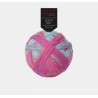 Pro Lana Socks Ball  een bol met de hand gewikkeld waardoor knopenvrij