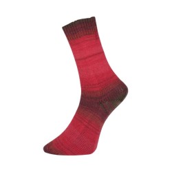 Pro Lana Socks Ball  een bol met de hand gewikkeld waardoor knopenvrij