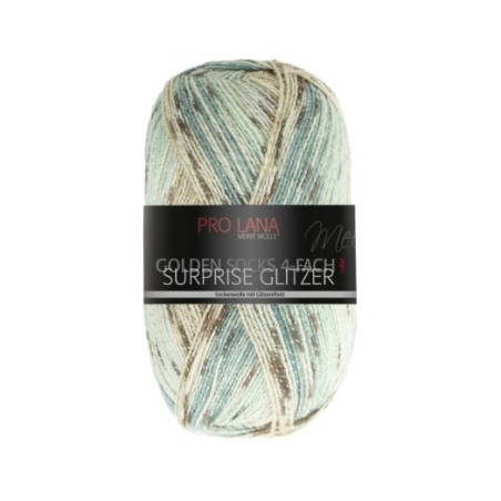 Surprise Glitzer een glinsterend sokkengaren van Pro Lana Golden Socks