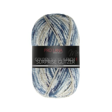 Surprise Glitzer een glinsterend sokkengaren van Pro Lana Golden Socks