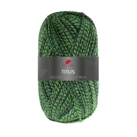 Titlis is een prachtig sokkengaren uit de Pro Lana golden socks serie