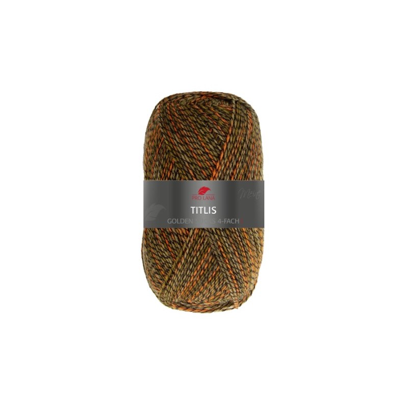 Titlis is een prachtig sokkengaren uit de Pro Lana golden socks serie Titlis is een prachtig sokkengaren uit de Pro Lana golden socks serie