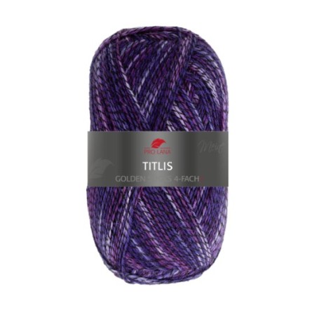 Titlis is een prachtig sokkengaren uit de Pro Lana golden socks serie