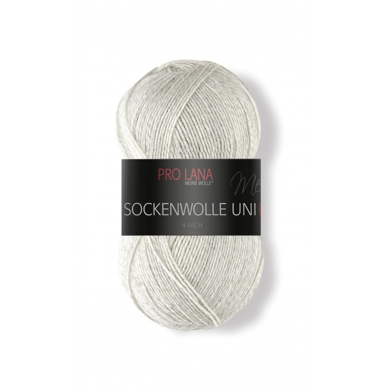 Uni sokkenwol met prima kwaliteit van het Duitse topmerk Pro Lana. Uni sokkenwol met prima kwaliteit van het Duitse topmerk Pro Lana.