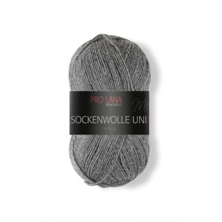 Uni sokkenwol met prima kwaliteit van het Duitse topmerk Pro Lana.