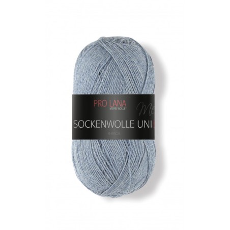 Uni sokkenwol met prima kwaliteit van het Duitse topmerk Pro Lana.