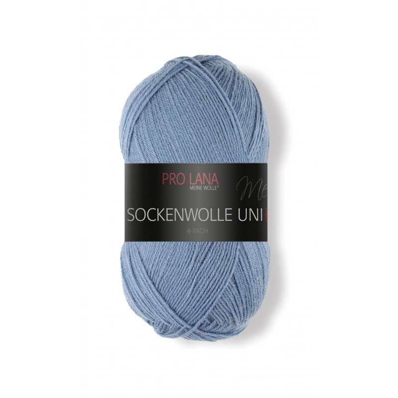 Uni sokkenwol met prima kwaliteit van het Duitse topmerk Pro Lana. Uni sokkenwol met prima kwaliteit van het Duitse topmerk Pro Lana.