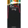 Knitpro Zing Licht Metalen, met verschillende lengtes van de naaldjes.