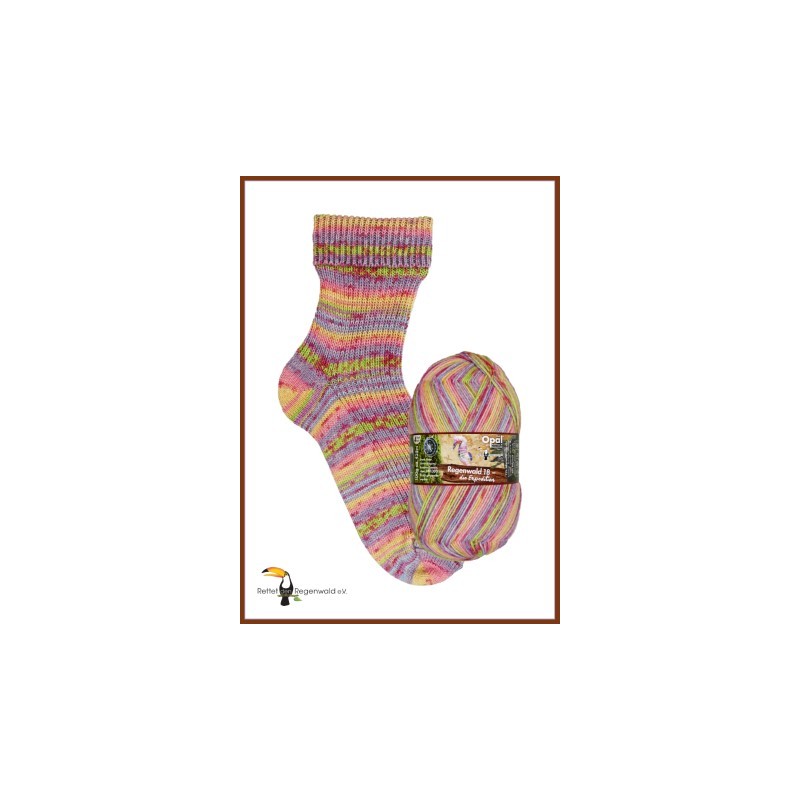 Opal Regenwald 18 - kleuren geinspireerd door het regenwoud.