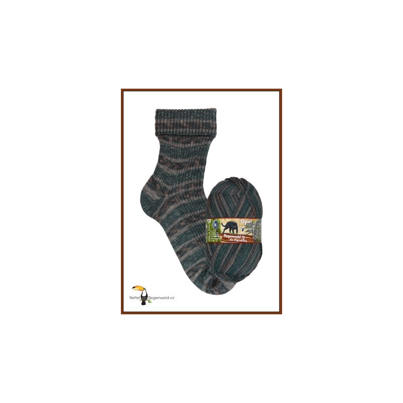 Opal Regenwald 18 - kleuren geinspireerd door het regenwoud.