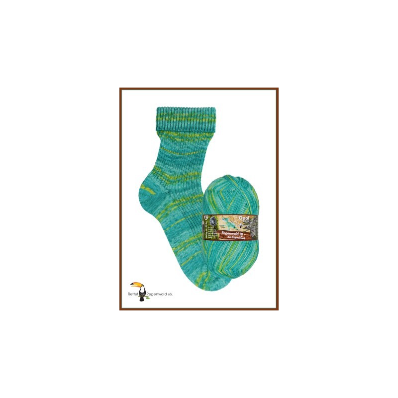 Opal Regenwald 18 - kleuren geinspireerd door het regenwoud.