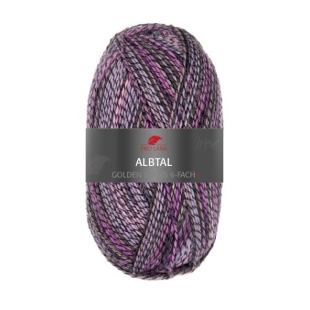 Albtal heerlijk warme 6 draads sokkenwol van het Duitse merk Pro Lana