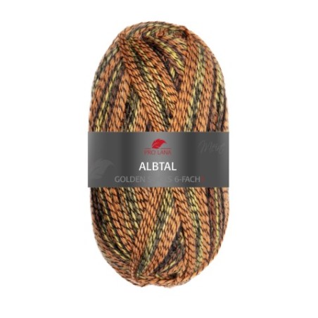Albtal heerlijk warme 6 draads sokkenwol van het Duitse merk Pro Lana