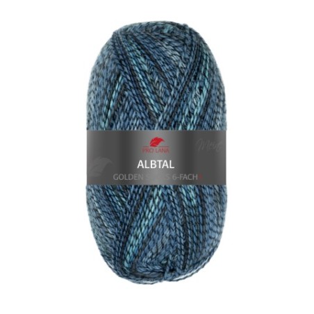 Albtal heerlijk warme 6 draads sokkenwol van het Duitse merk Pro Lana