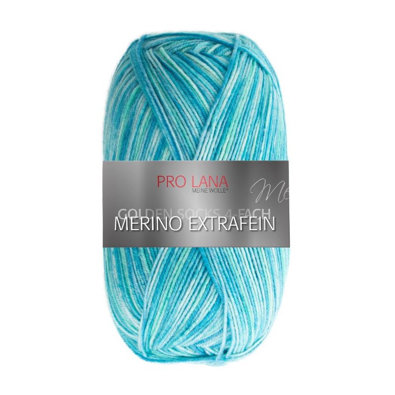Merino Extrafein heerlijk warme 6 draads sokkenwol van Pro Lana Merino Extrafein heerlijk warme 6 draads sokkenwol van Pro Lana