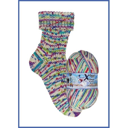 Opal XLarge Wilder Winter ijskoude winterse kleuren maar heerlijk warm