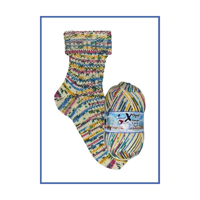 Opal XLarge Wilder Winter ijskoude winterse kleuren maar heerlijk warm