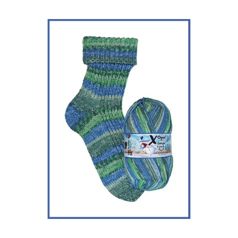 Opal XLarge Wilder Winter ijskoude winterse kleuren maar heerlijk warm