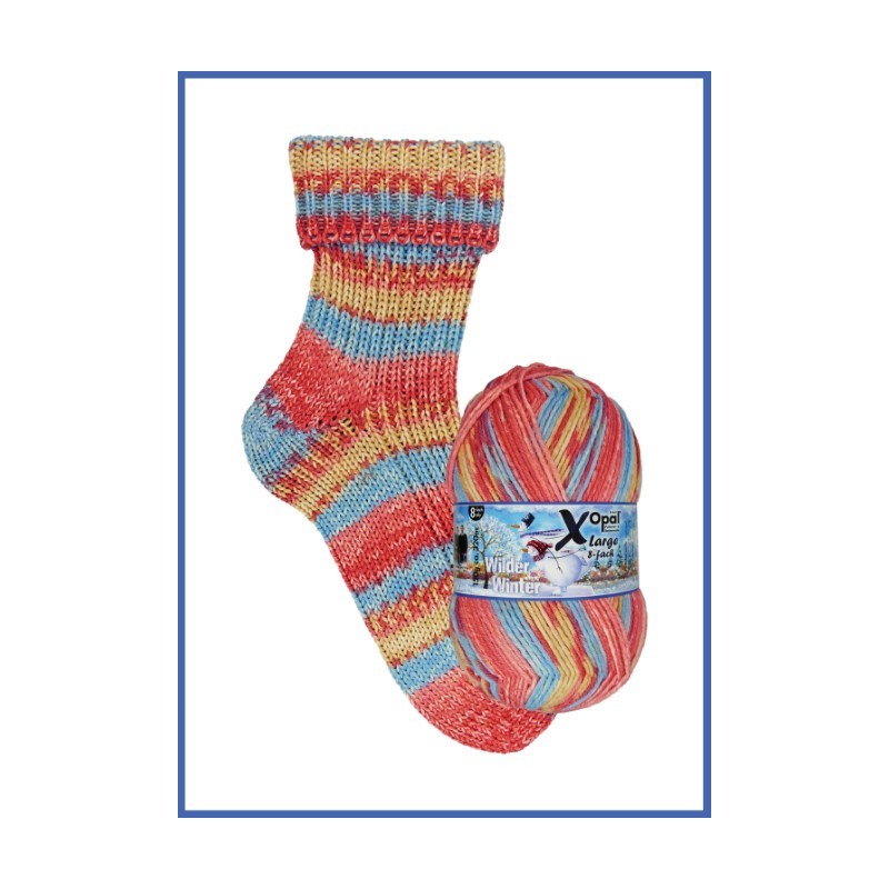 Opal XLarge Wilder Winter ijskoude winterse kleuren maar heerlijk warm