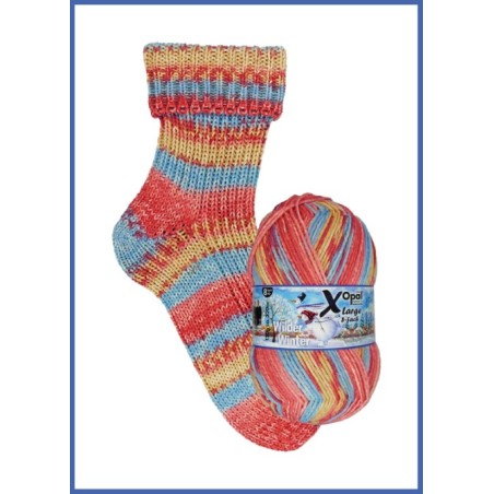 Opal XLarge Wilder Winter ijskoude winterse kleuren maar heerlijk warm