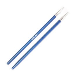Knitpro Zing Licht Metalen kortere breinaaldjes voor het rondbreien.
