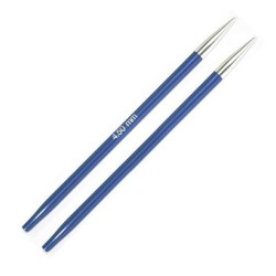 Knitpro Zing Licht Metalen kortere breinaaldjes voor het rondbreien.