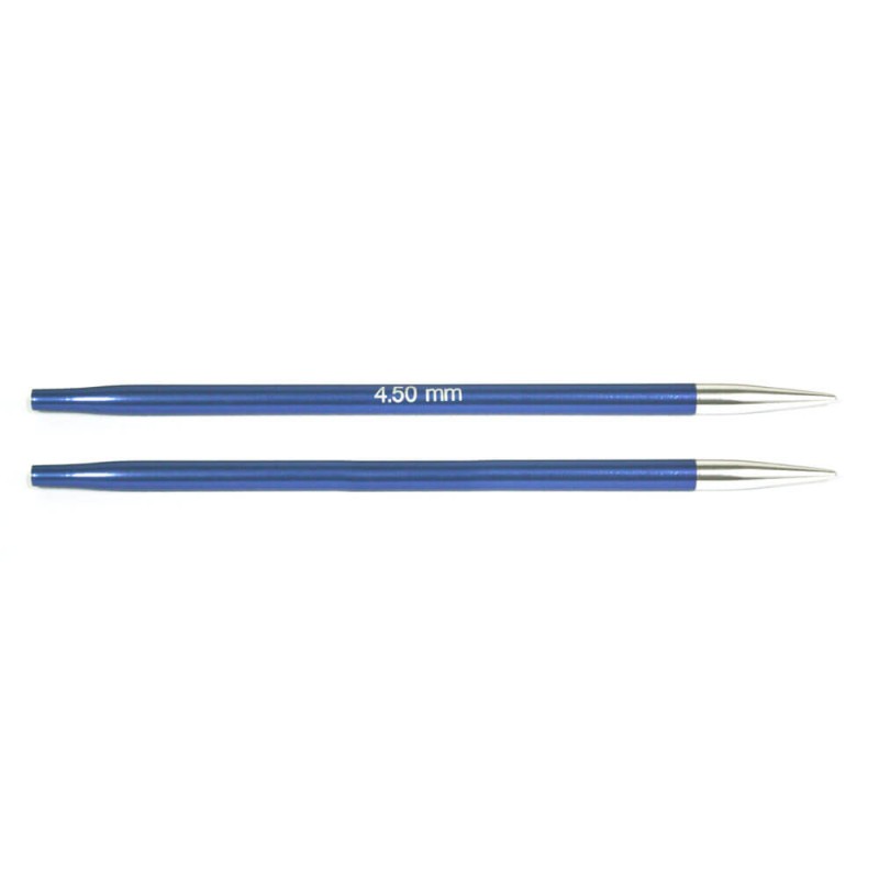 Knitpro Zing Licht Metalen kortere breinaaldjes voor het rondbreien. Knitpro Zing Licht Metalen kortere breinaaldjes voor het rondbreien.