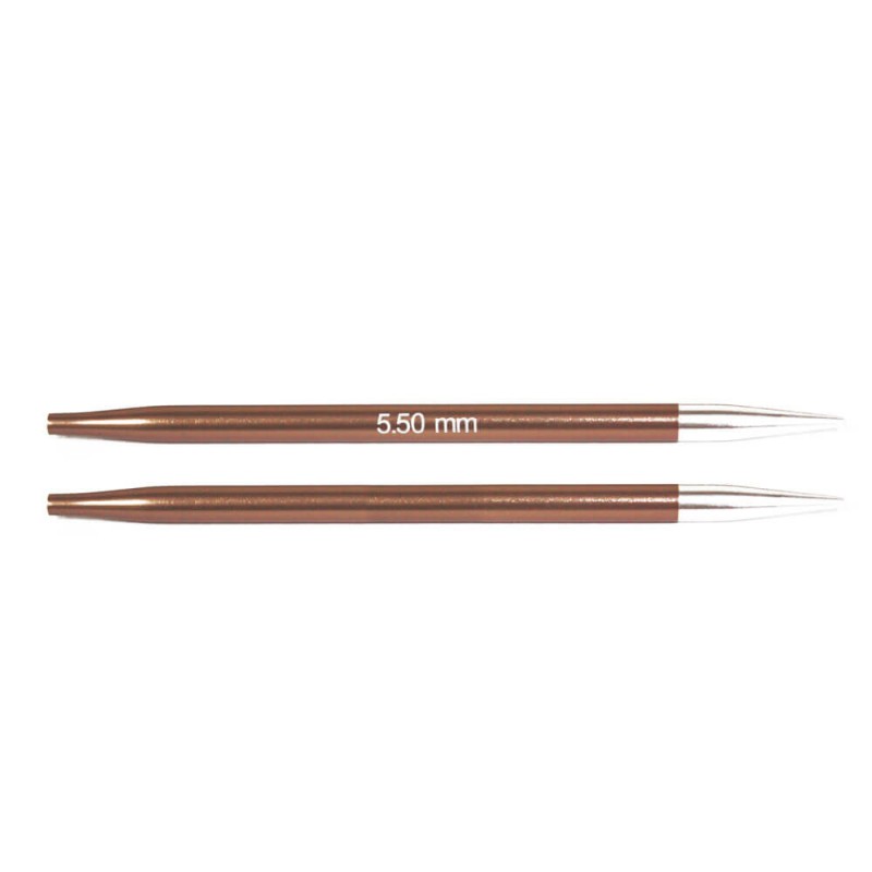 Knitpro Zing Licht Metalen kortere breinaaldjes voor het rondbreien. Knitpro Zing Licht Metalen kortere breinaaldjes voor het rondbreien.
