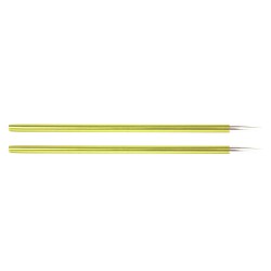 Knitpro Zing Licht Metalen kortere breinaaldjes voor het rondbreien.