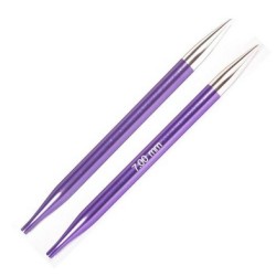 Knitpro Zing Licht Metalen kortere breinaaldjes voor het rondbreien.