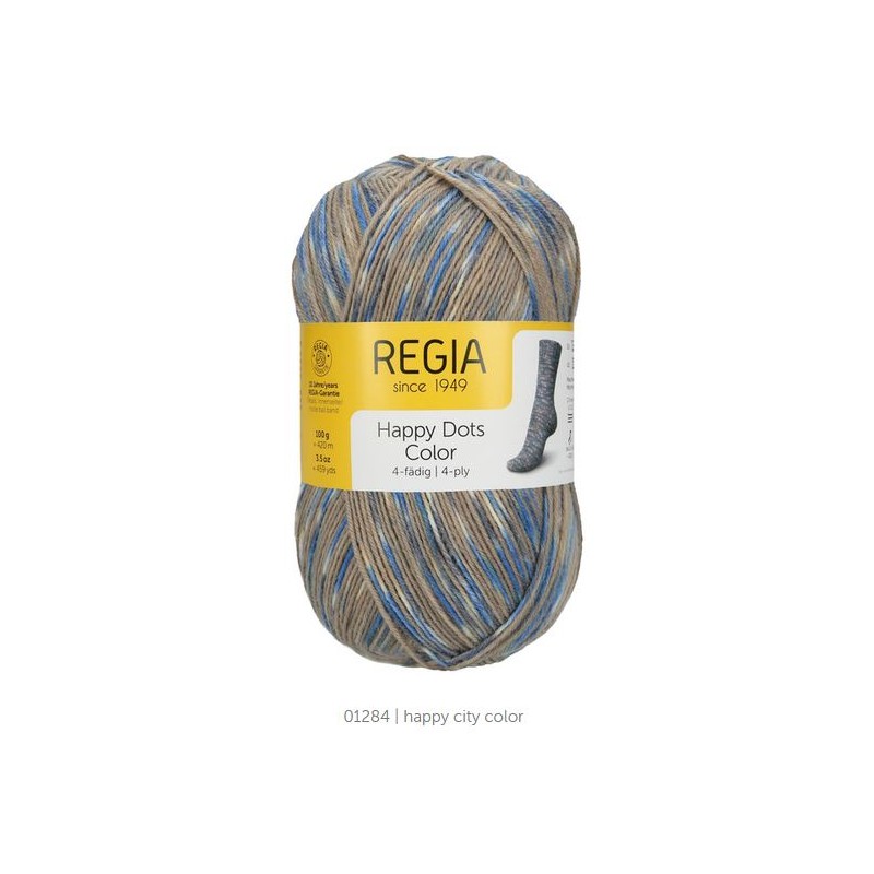 Regia Happy Dots Color heerlijke 4 draads sokkenwol. Regia Happy Dots Color heerlijke 4 draads sokkenwol.