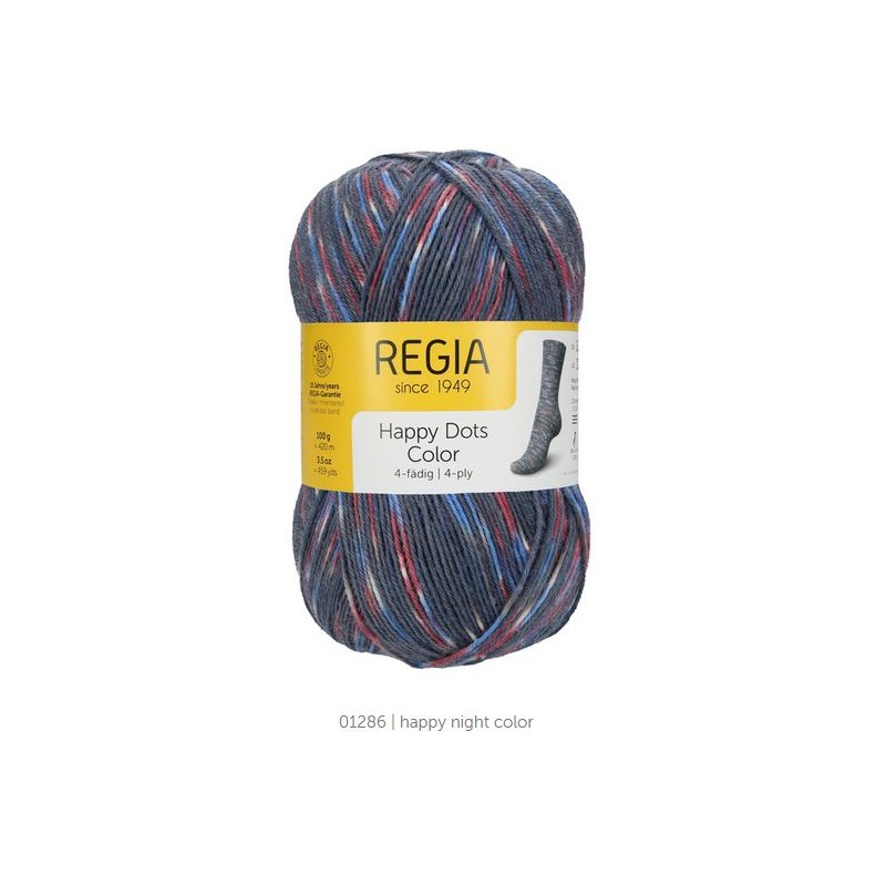 Regia Happy Dots Color heerlijke 4 draads sokkenwol. Regia Happy Dots Color heerlijke 4 draads sokkenwol.