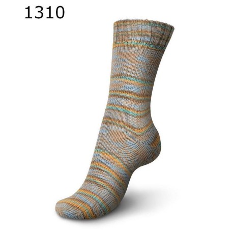 Regia Wellness Color heerlijke wellness tijdens het breien met dit garen..