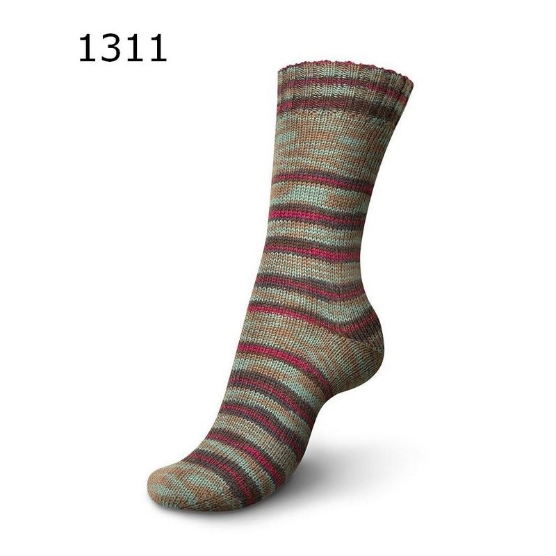 Regia Wellness Color heerlijke wellness tijdens het breien met dit garen..