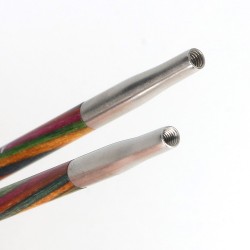Knitpro Symfonie houten super gladde breinaaldpunten van 11,5 cm.