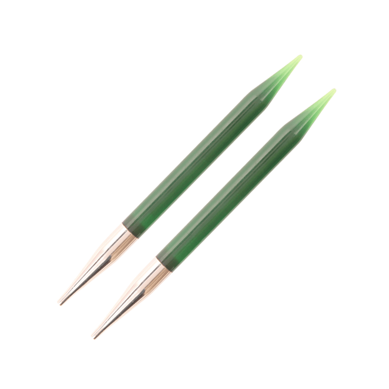 Knitpro Trendz gladde verwisselbare breinaaldpunten van acryl 11,5 cm. Knitpro Trendz gladde verwisselbare breinaaldpunten van acryl 11,5 cm.