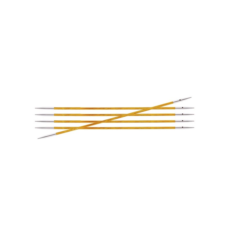 Knitpro Royale gladde berkenhouten sokkennaaldjes met metalen punten . Knitpro Royale gladde berkenhouten sokkennaaldjes met metalen punten .