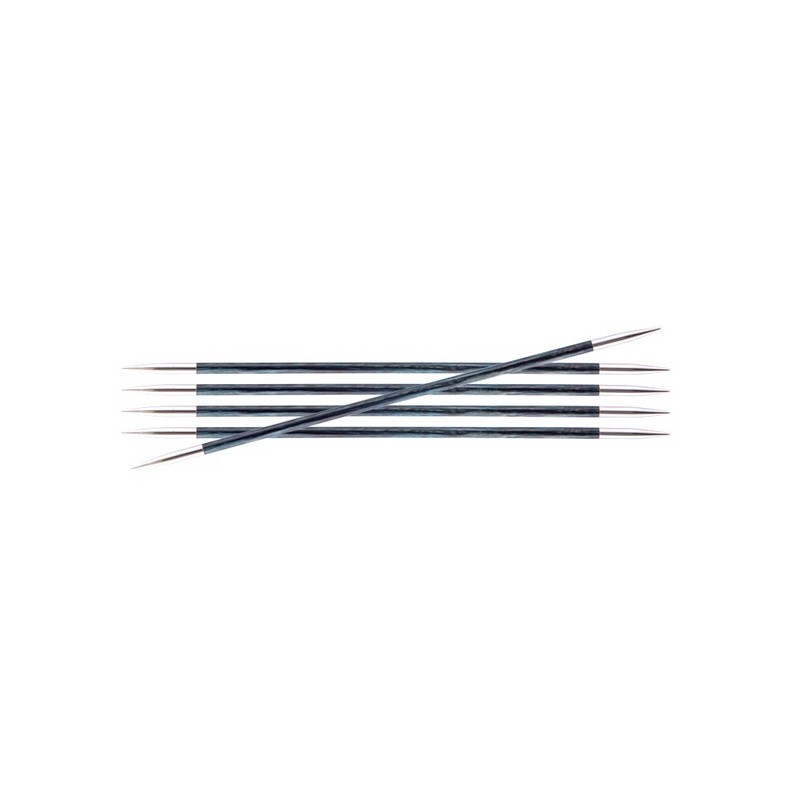 Knitpro Royale gladde berkenhouten sokkennaaldjes met metalen punten . Knitpro Royale gladde berkenhouten sokkennaaldjes met metalen punten .