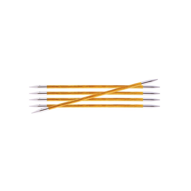 Knitpro Royale gladde berkenhouten sokkennaaldjes met metalen punten . Knitpro Royale gladde berkenhouten sokkennaaldjes met metalen punten .