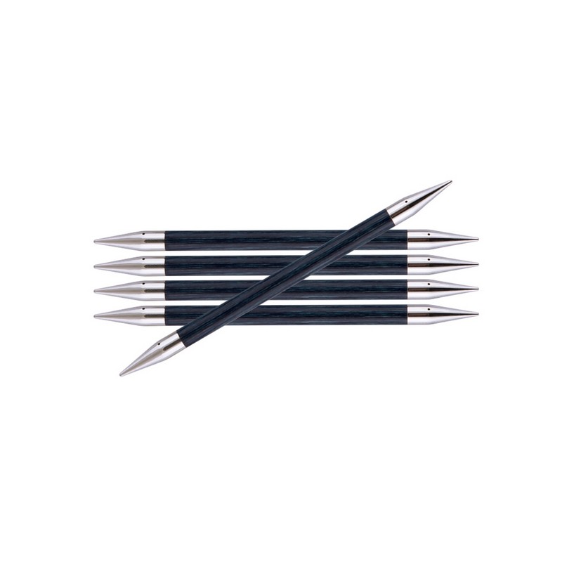 Knitpro Royale gladde berkenhouten sokkennaaldjes met metalen punten . Knitpro Royale gladde berkenhouten sokkennaaldjes met metalen punten .