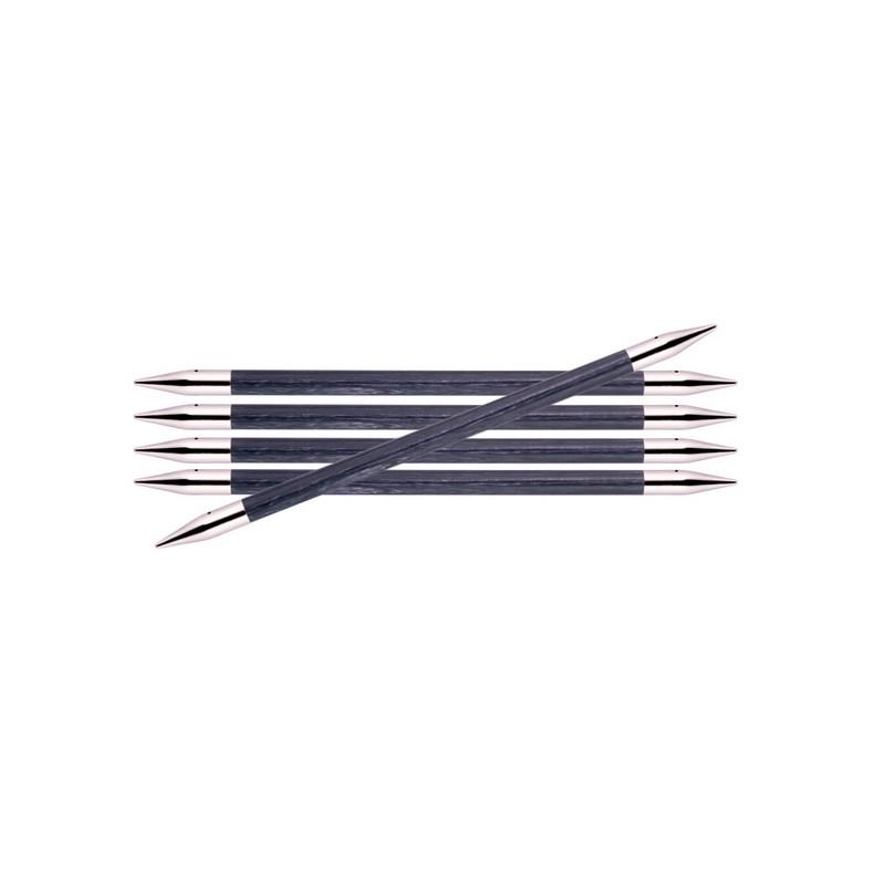 Knitpro Royale gladde berkenhouten sokkennaaldjes met metalen punten . Knitpro Royale gladde berkenhouten sokkennaaldjes met metalen punten .