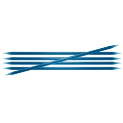 Knitpro Trendz gladde kunststoffen sokkennaaldjes met dubbele punten .