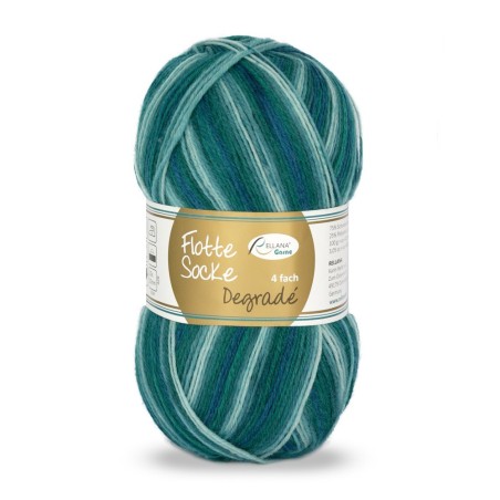 Rellana Flotte Socke Degrade garen met prachtige weldadige kleuren.