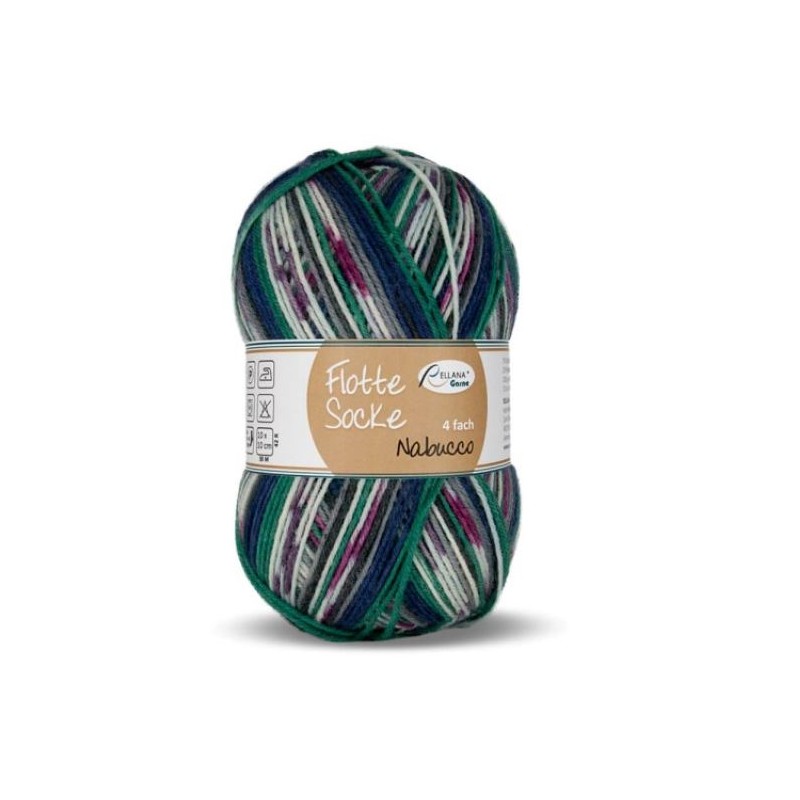 Rellana Flotte Socke Nabucco sokkenwol met schitterende kleuren. Rellana Flotte Socke Nabucco sokkenwol met schitterende kleuren.
