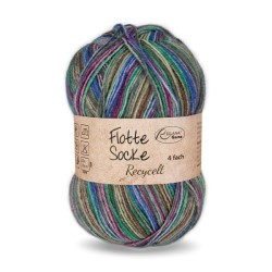 Rellana Recycelt duurzame sokkenwol met de prachtigste kleuren.